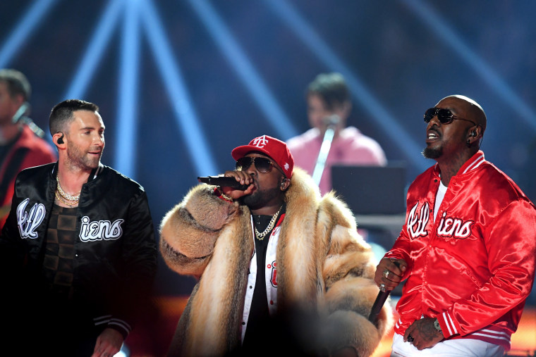 Maroon 5 Travis Scott And Big Boi Performed During 2019
