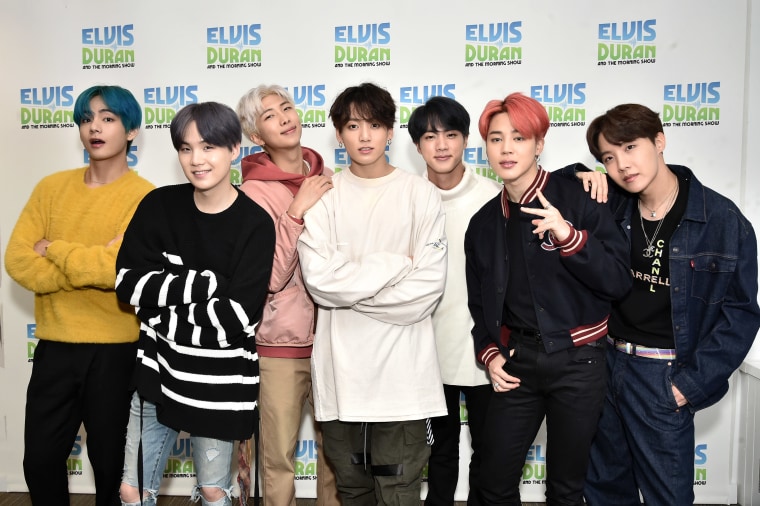 BTS has the No.1 album in the country