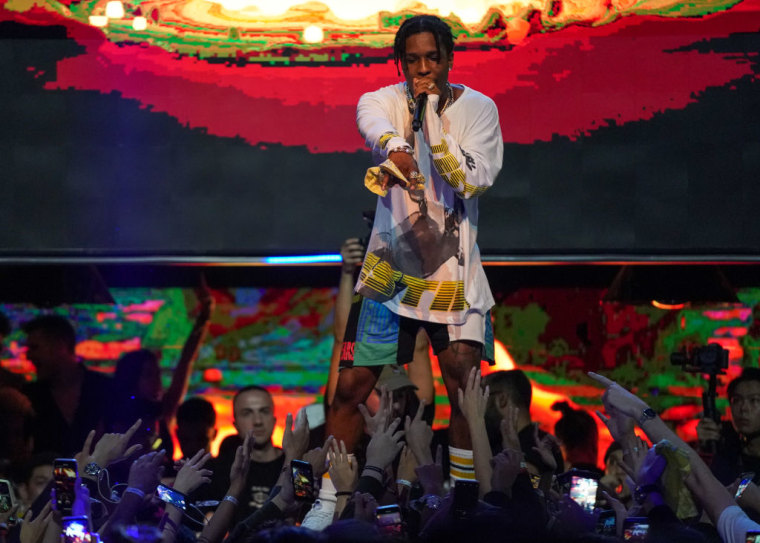 A$AP Rocky fan arrested outside Swedish embassy after threatening to blow building up
