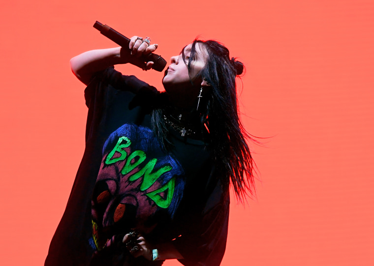 Billie Eilish now has the No. 1 song in the country