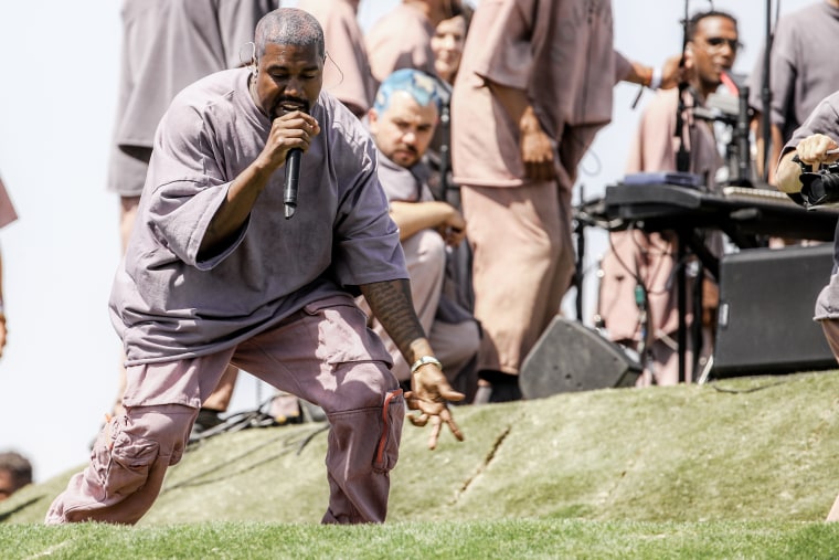 Kanye West brings a Saturday edition of Sunday Service to Salt Lake City