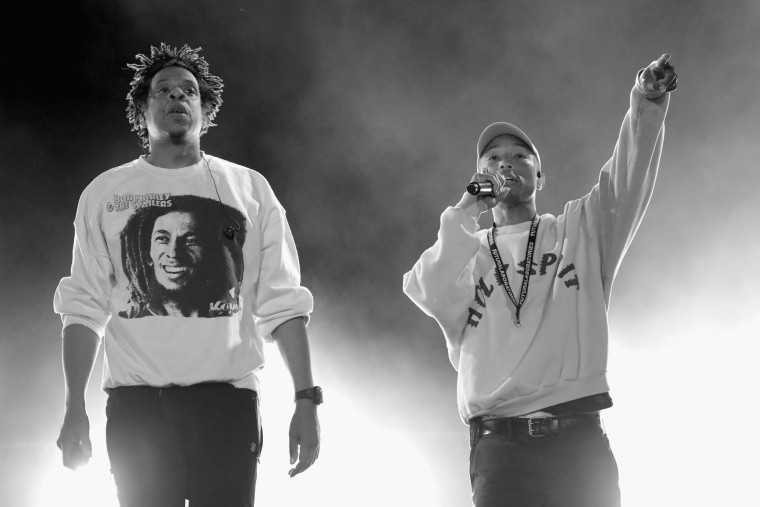 Watch Pharrell and JayZ perform “Frontin’” at Something in the Water