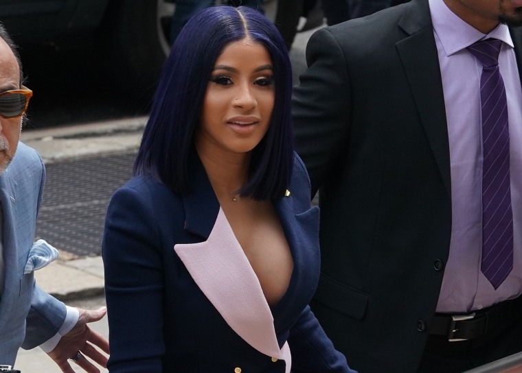 Cardi B pleas not guilty to felony assault charges
