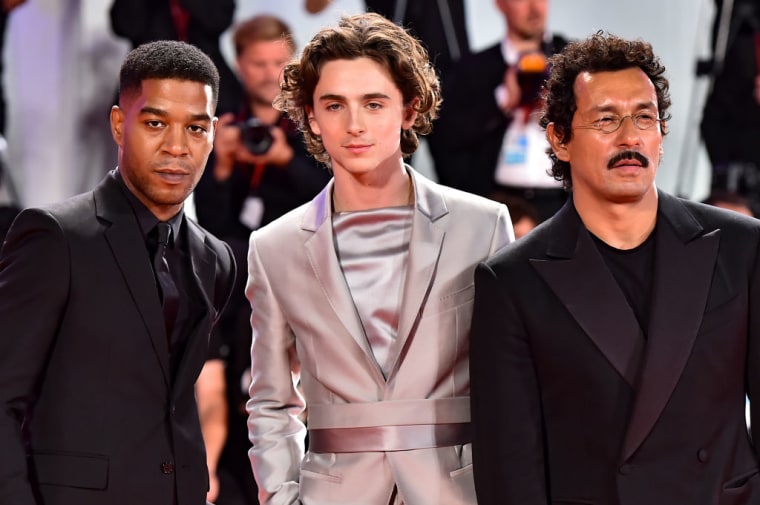 Watch Timothée Chalamet perform with Kid Cudi