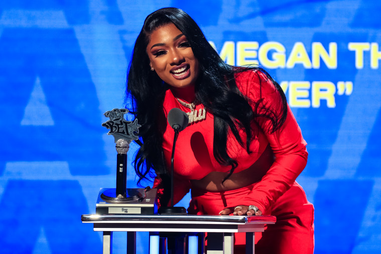 Megan Thee Stallion's record label CEO Carl Crawford denies they