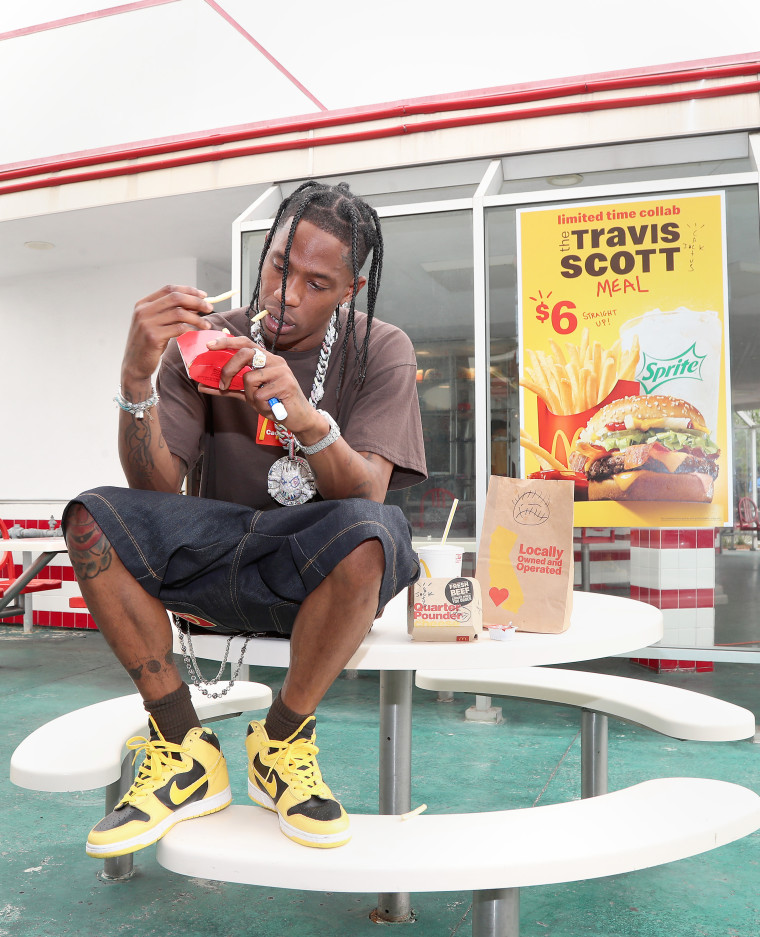 Travis Scott is thrifty king on shopping spree in luxury second