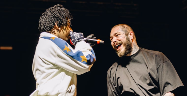 Watch Post Malone join 21 Savage for “Rockstar” at Coachella