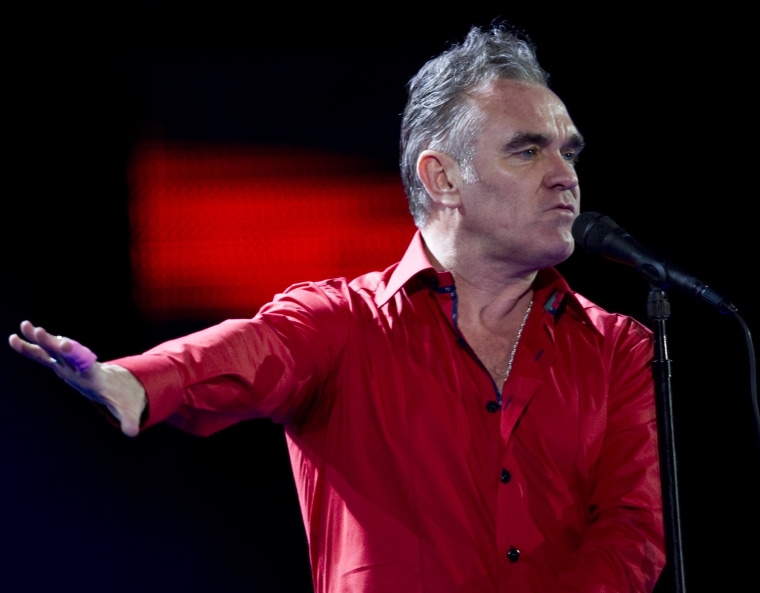 Morrissey kicked a concertgoer out of his Portland show for condemning the British far right