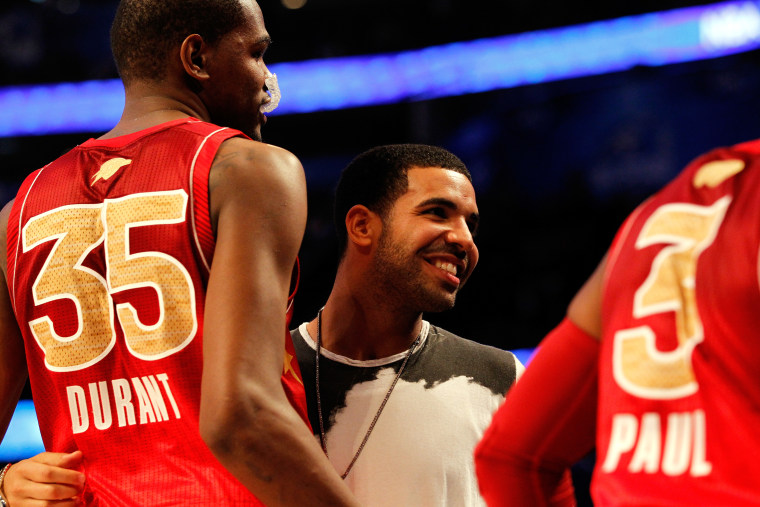Drake shares Kevin Durant tribute after Game 5 injury