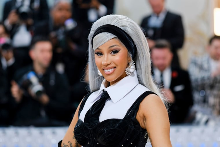 The mic Cardi B threw at an audience member is being auctioned for charity