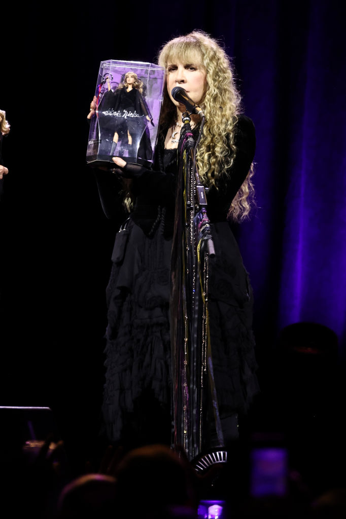 Stevie Nicks reveals her own Barbie and suggests Fleetwood Mac are over