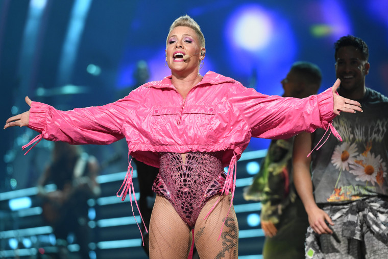 Pink is giving out banned books about race, sexuality at Florida shows
