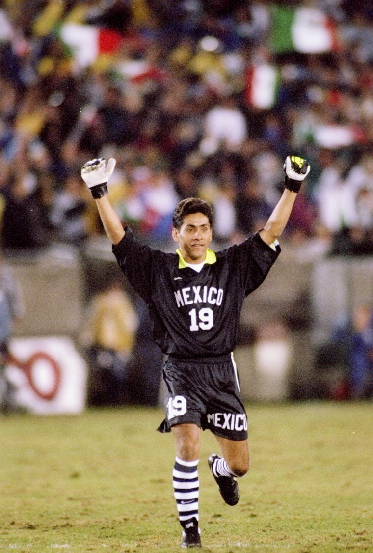 Jorge Campos had the tightest goalie jerseys soccer's ever seen