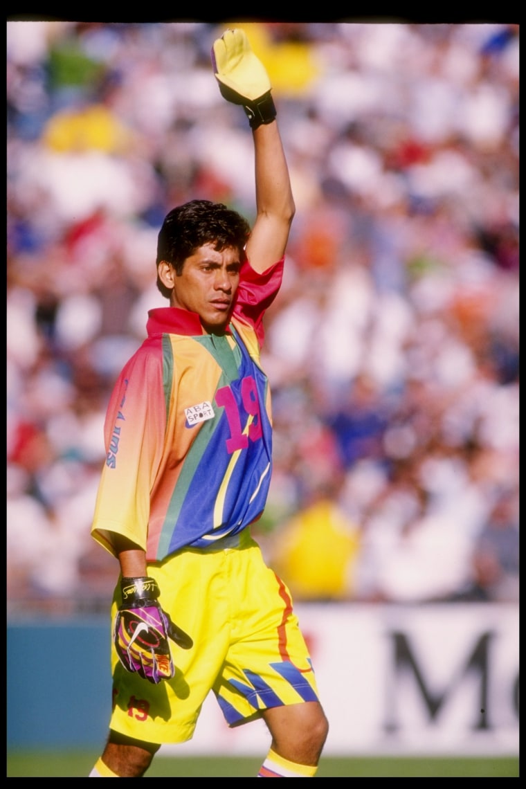 Jorge Campos had the tightest goalie jerseys soccer’s ever seen