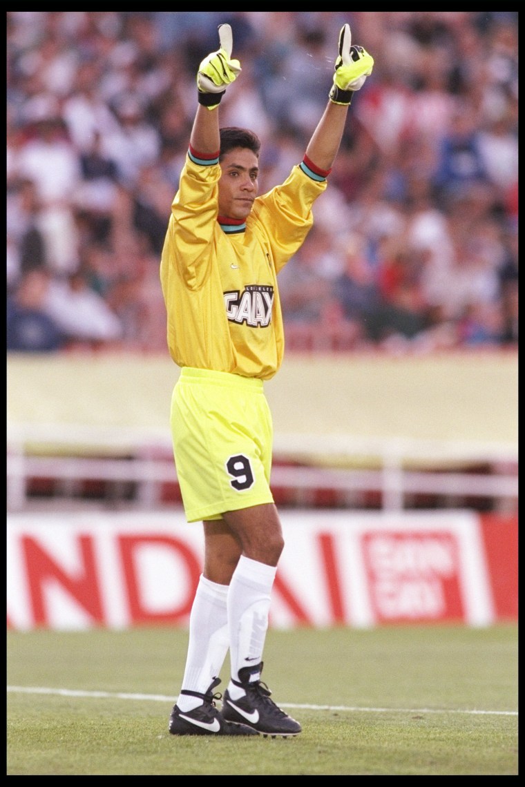 Jorge Campos had the tightest goalie 