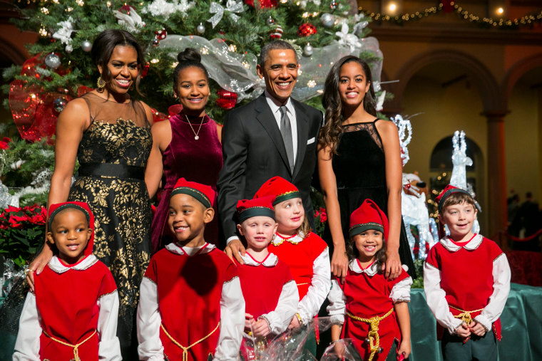 Listen To The Obamas’ Holiday Playlist