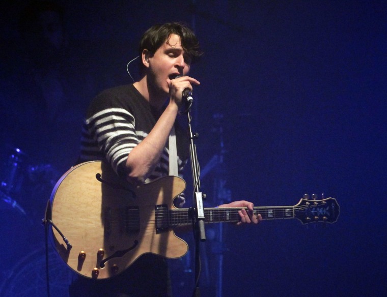 Ezra Koenig shared new Vampire Weekend songs at a Lollapalooza aftershow