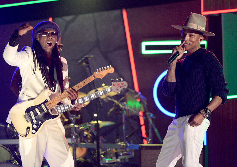 Pharrell To Induct Nile Rodgers Into Rock And Roll Hall Of Fame