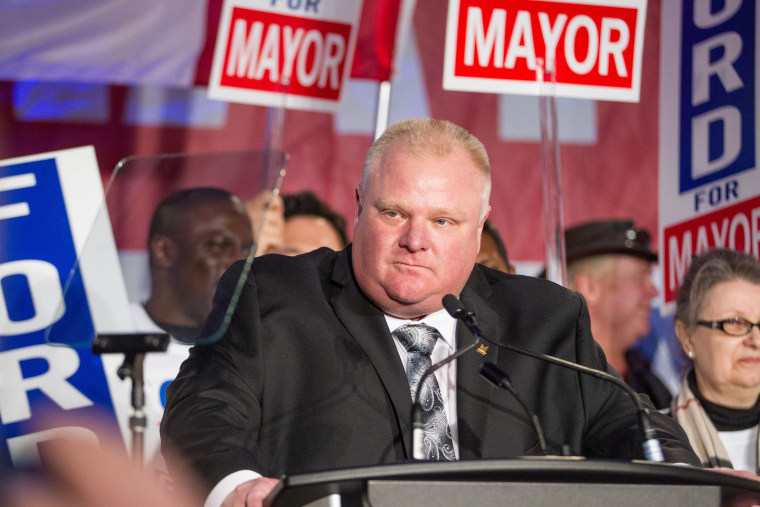 Former Toronto Mayor Rob Ford Has Died