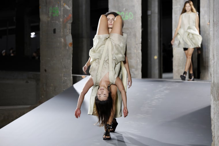 The Internet Is Freaking Out About Rick Owens’ “Human Backpacks”