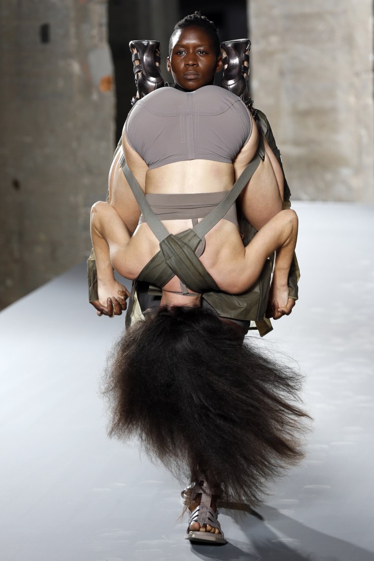 The Internet Is Freaking Out About Rick Owens’ “Human Backpacks”