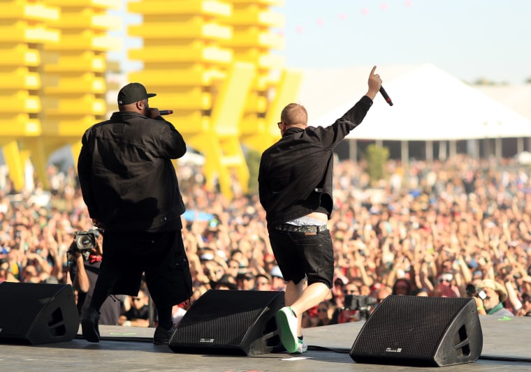 Watch Bernie Sanders Introduce Run The Jewels At Coachella