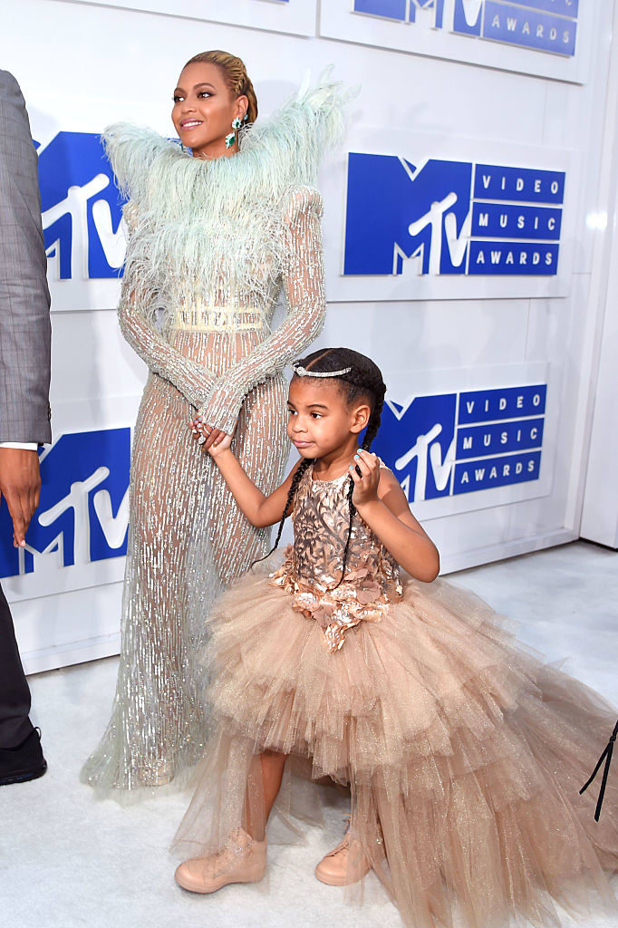 Beyoncé Showed Up To The VMAs With Blue Ivy As Her Date