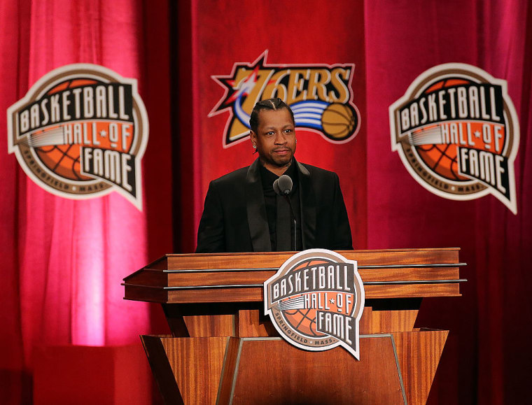 Allen Iverson Thanks Biggie, Tupac, Michael Jackson, And More In His Hall Of Fame Speech