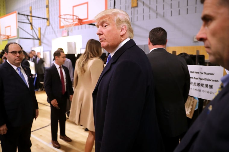 Donald Trump Was Booed And Heckled By Crowds At His Own Polling Location