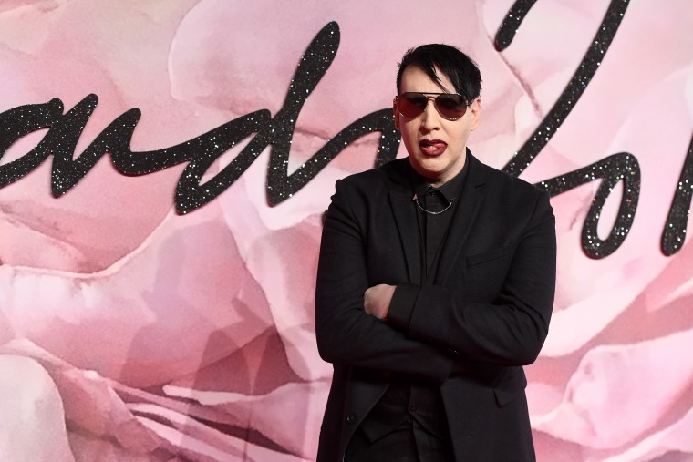 Marilyn Manson says fake rifle stage stunt was a comment on U.S. gun control