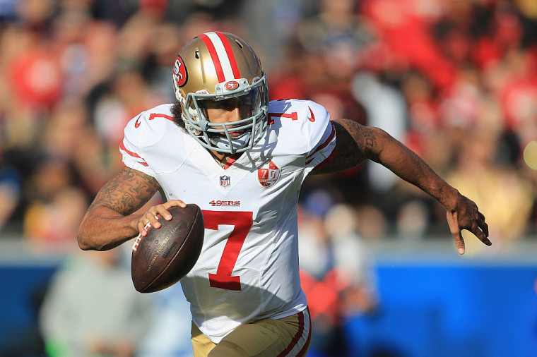 Colin Kaepernick Now Has the Best-Selling 49ers Jersey, Due to