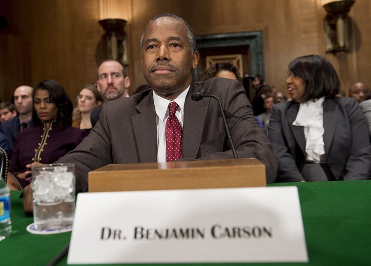 Ben Carson Confirmed As Housing Secretary