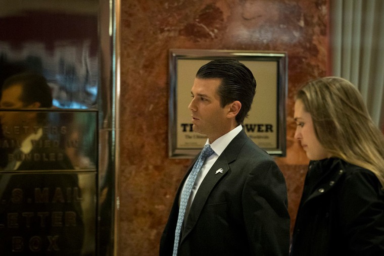 Report: Donald Trump Jr. Was Told Of Russian Effort To Aid Campaign In Email