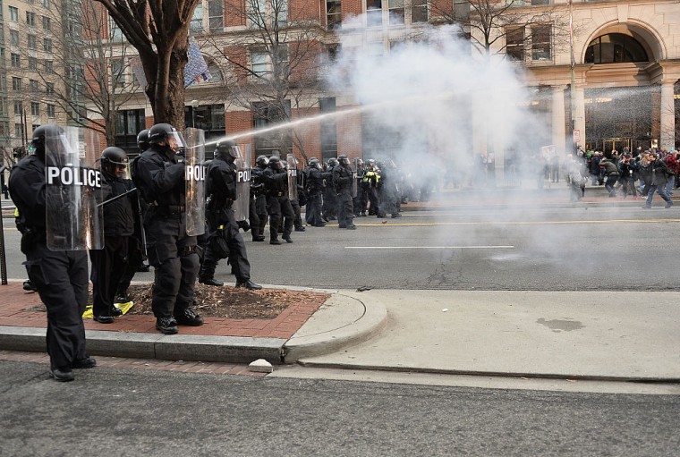 Over 200 People Arrested In Washington D.C. Inauguration Protests, Police Officers Injured