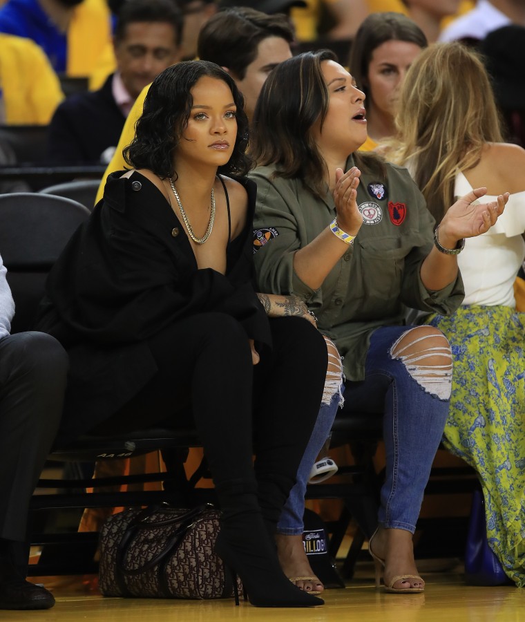 Rihanna Was The Best Part Of Game 1 Of The NBA Finals