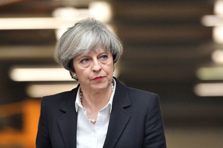 Prime Minister Theresa May Criticized Over Plans To Change U.K. Human Rights Laws In Response To Terror Threat