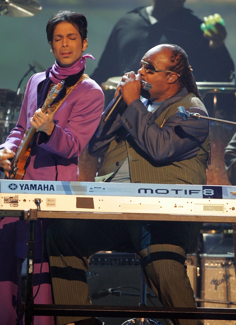 Stevie Wonder Shares Touching Prince Tribute