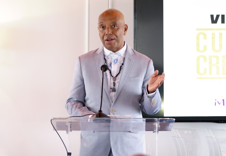 A model has accused Russell Simmons of sexually assaulting her as a teen