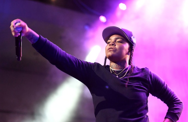 Listen to Young M.A.’s album intro “No Mercy”