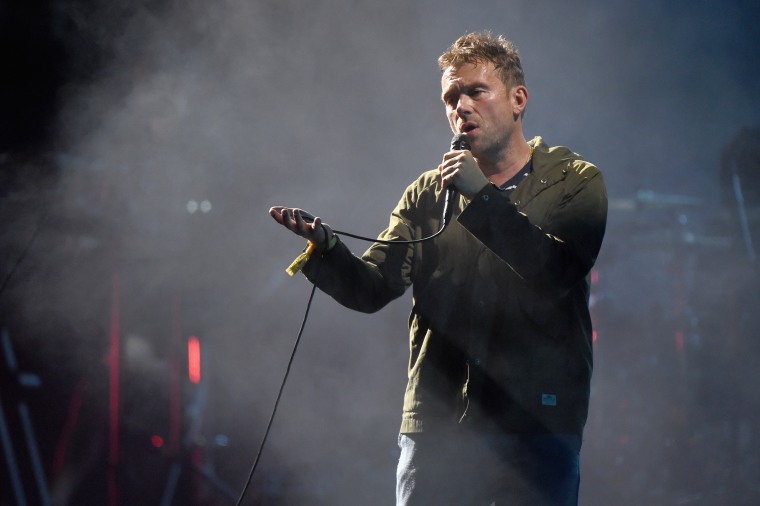 Gorillaz’s Damon Albarn accepts BRIT Award and warns against U.K. isolationism