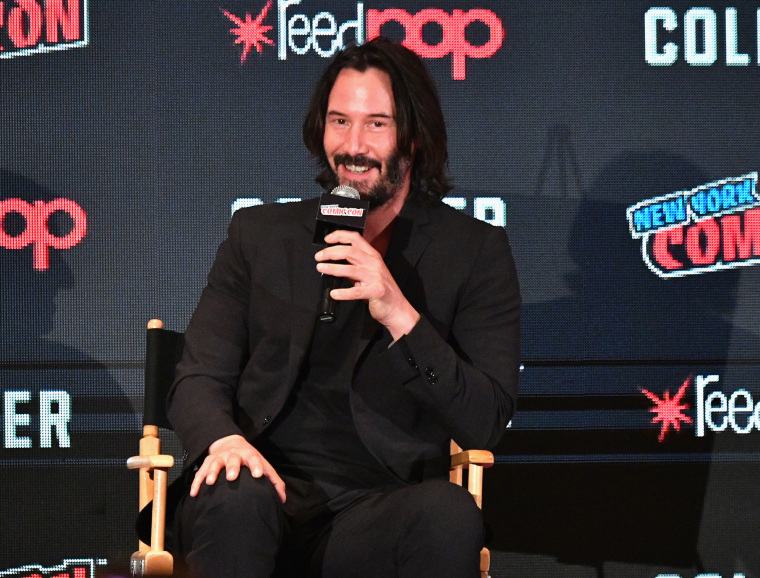 Keanu Reeves wants to apologize for his time in a band