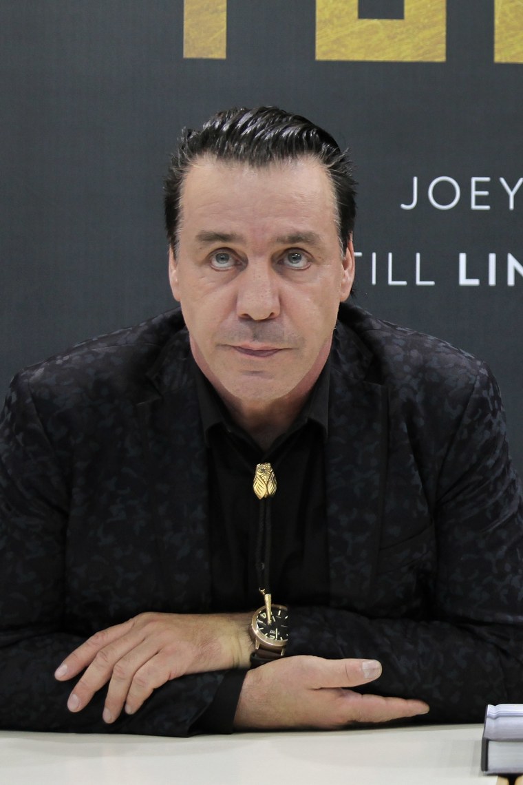 Rammstein lead singer Till Lindemann tests negative for ...