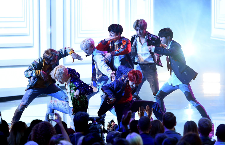 Watch BTS make their official U.S. television debut at the American Music Awards