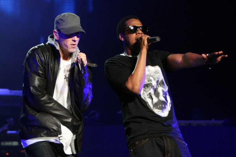 JAY-Z and Eminem are reportedly suing the Weinstein Company