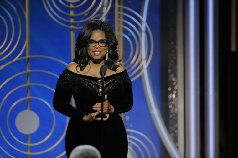 Oprah says her Golden Globes speech wasn’t about running for president