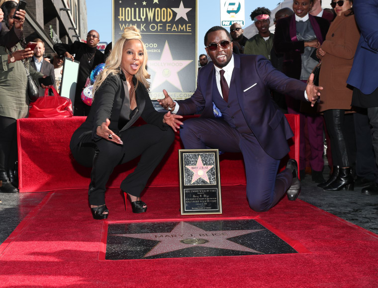 Mary J. Blige received her star on the Hollywood Walk of Fame