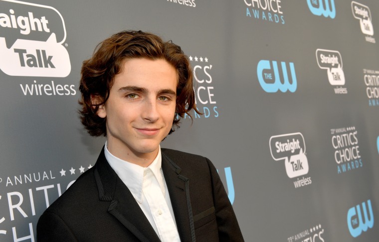Timothée Chalamet donates his fee from Woody Allen movie to Time’s Up