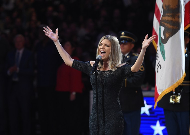 Fergie responds to criticism following National Anthem rendition