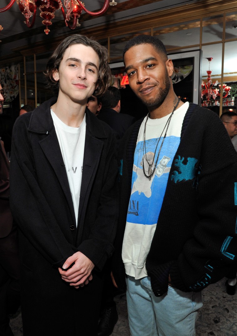 Timothée Chalamet reunited with Kid Cudi in Los Angeles