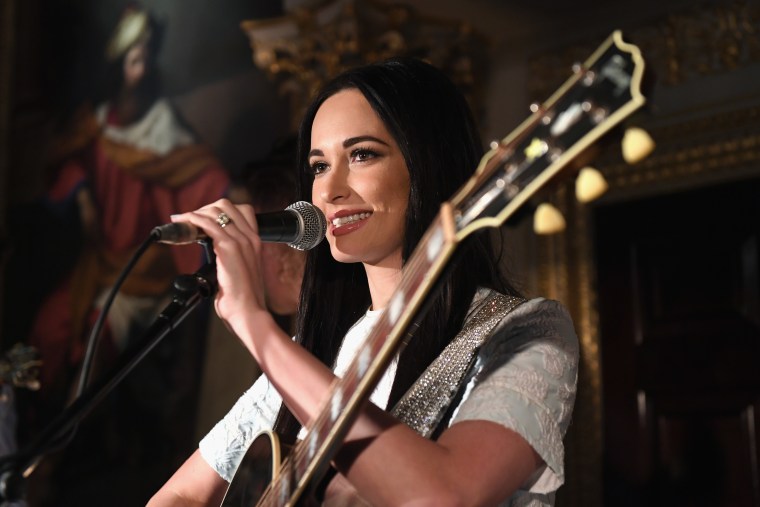 Watch Kacey Musgraves perform two <i>Golden Hour</i> songs on <i>Kimmel</i>